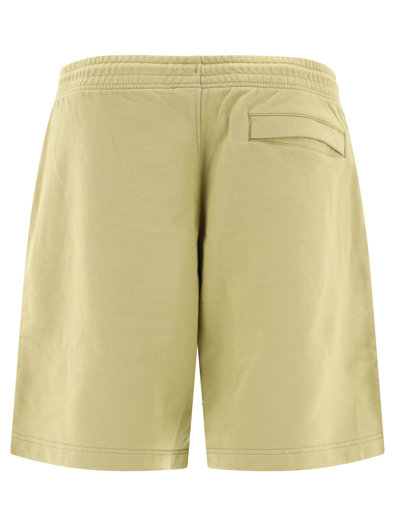 MAISON KITSUNÉ Green Tonal Fox Head shorts